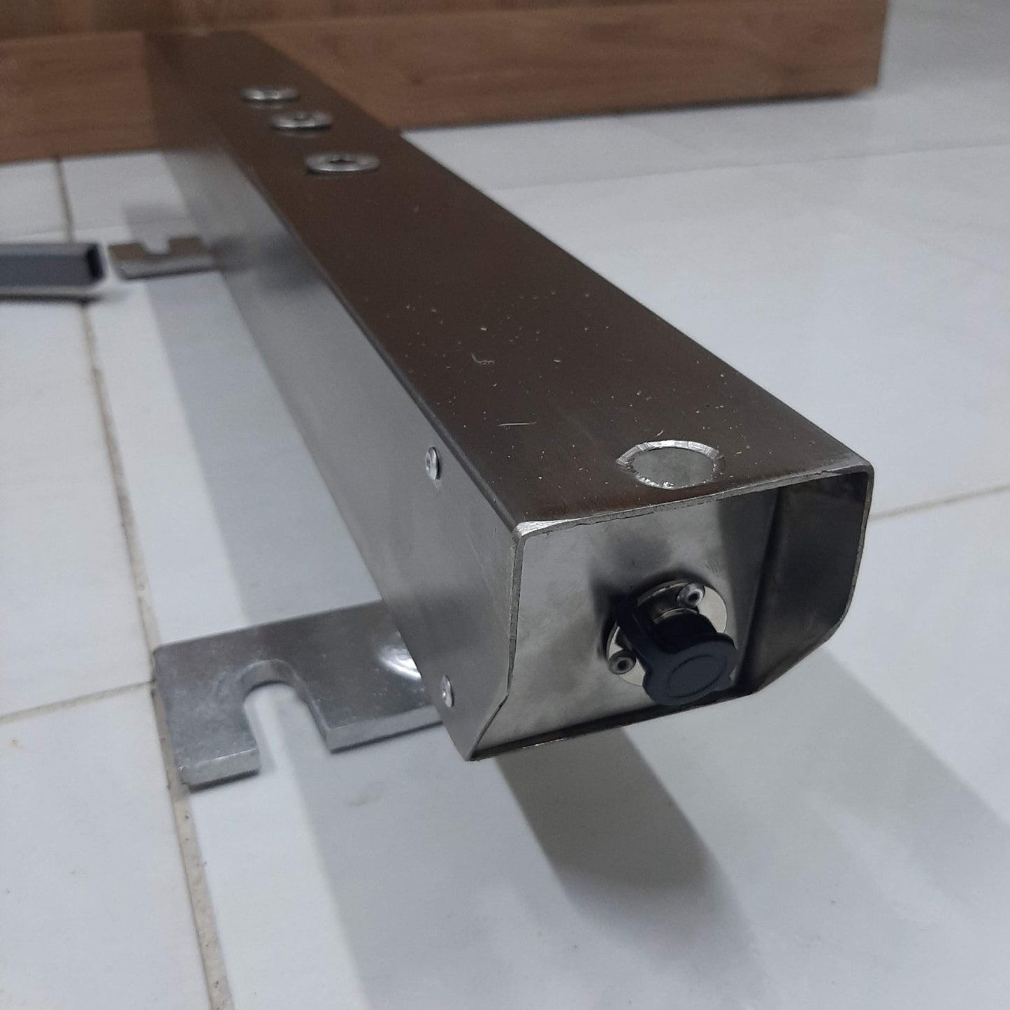 Barras Ganaderas Acero Inox con Indicador Acero LED L-38