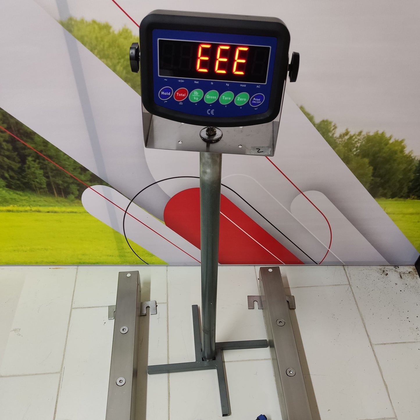 Barras Ganaderas Acero Inox con Indicador 318 LED