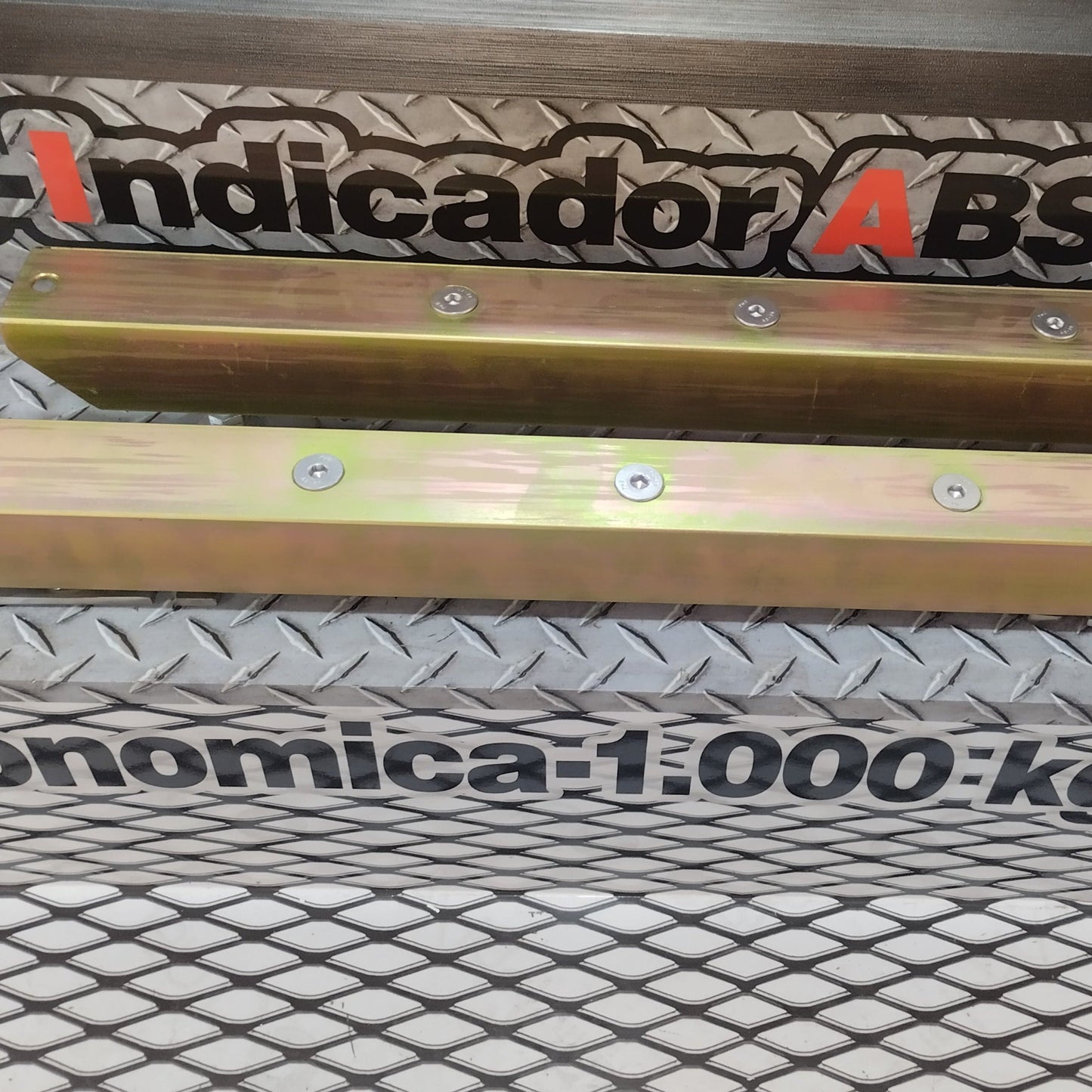 Barras Ganaderas Tropicalizadas con Indicador Pasta ABS Cap 2 Ton