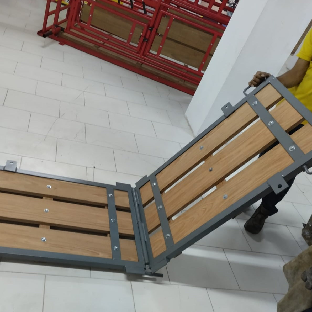 Plataforma Ganadera Plegable