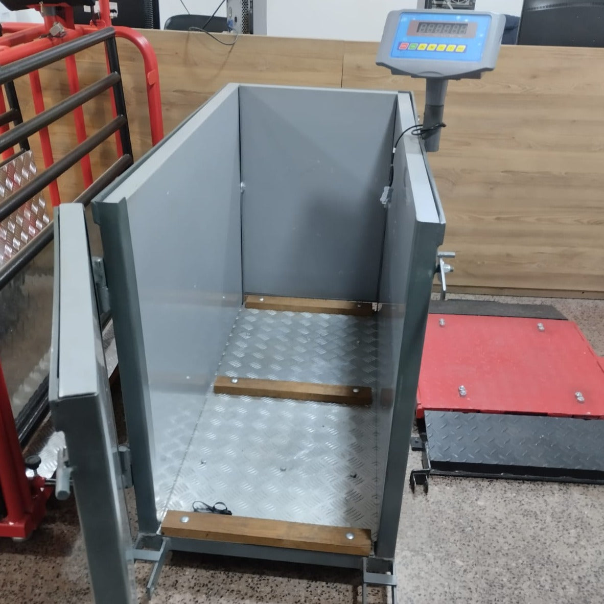 Báscula Corral Porcino en PVC cap 300kg