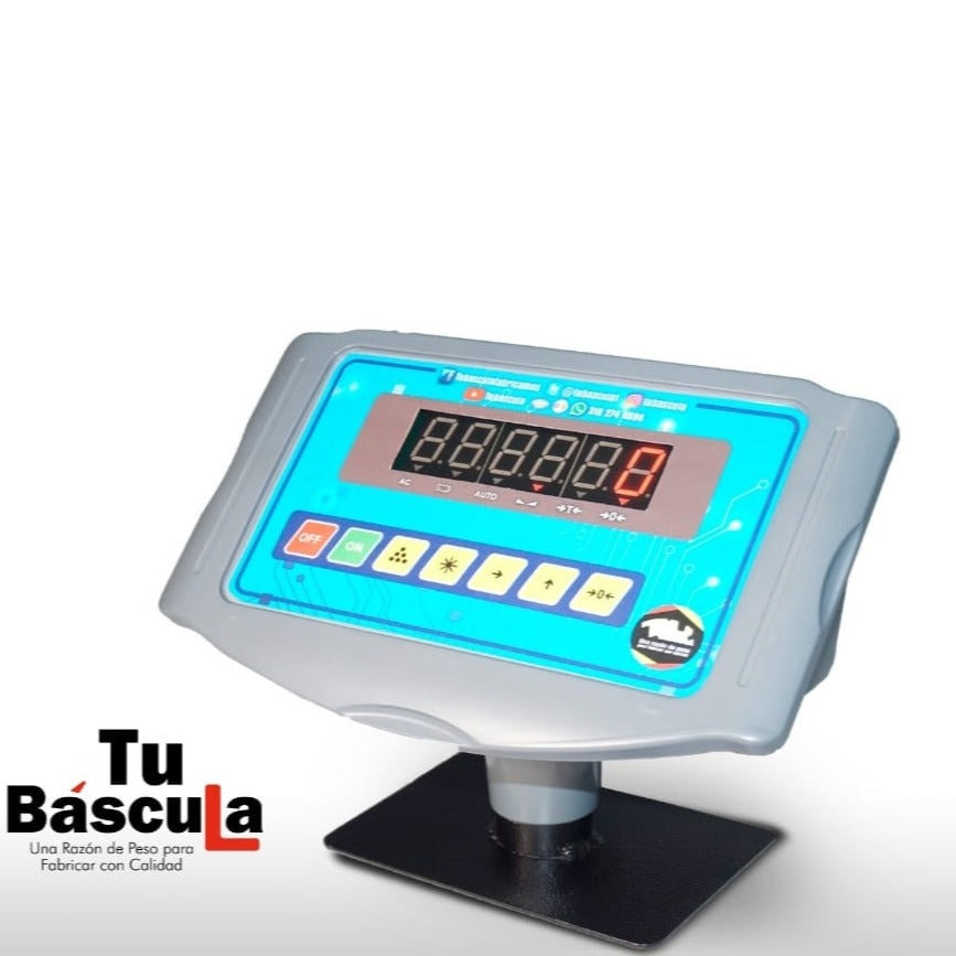 Indicador De Peso 7 Teclas Pasta