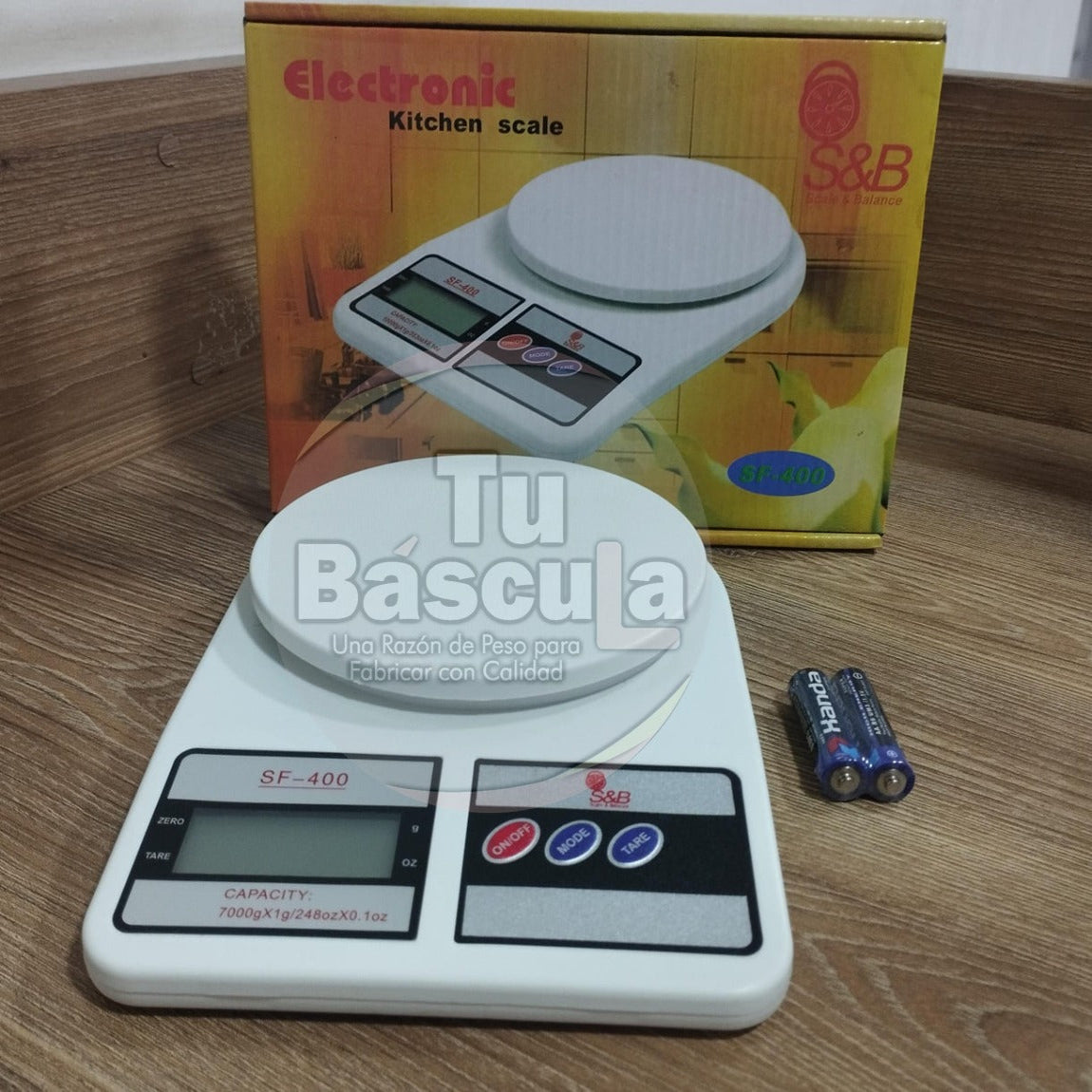Gramera Digital Cocina 7kg-1g SF400