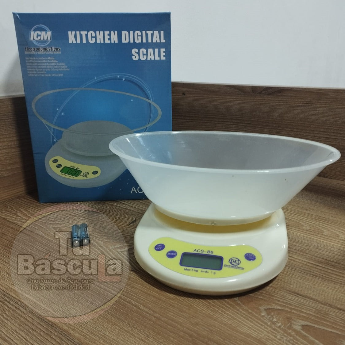 Gramera Plato Ovalado 5kg*1g