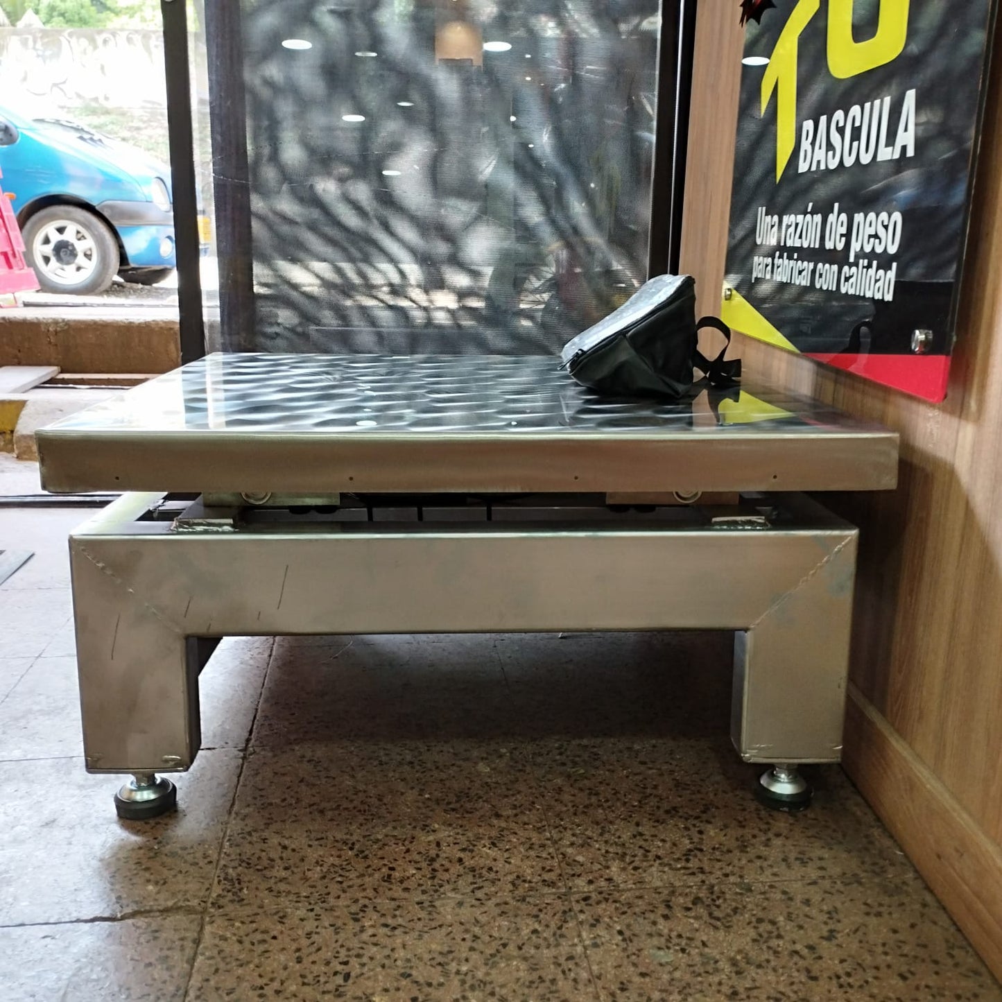 Báscula Plataforma Industrial en Acero Inoxidable
