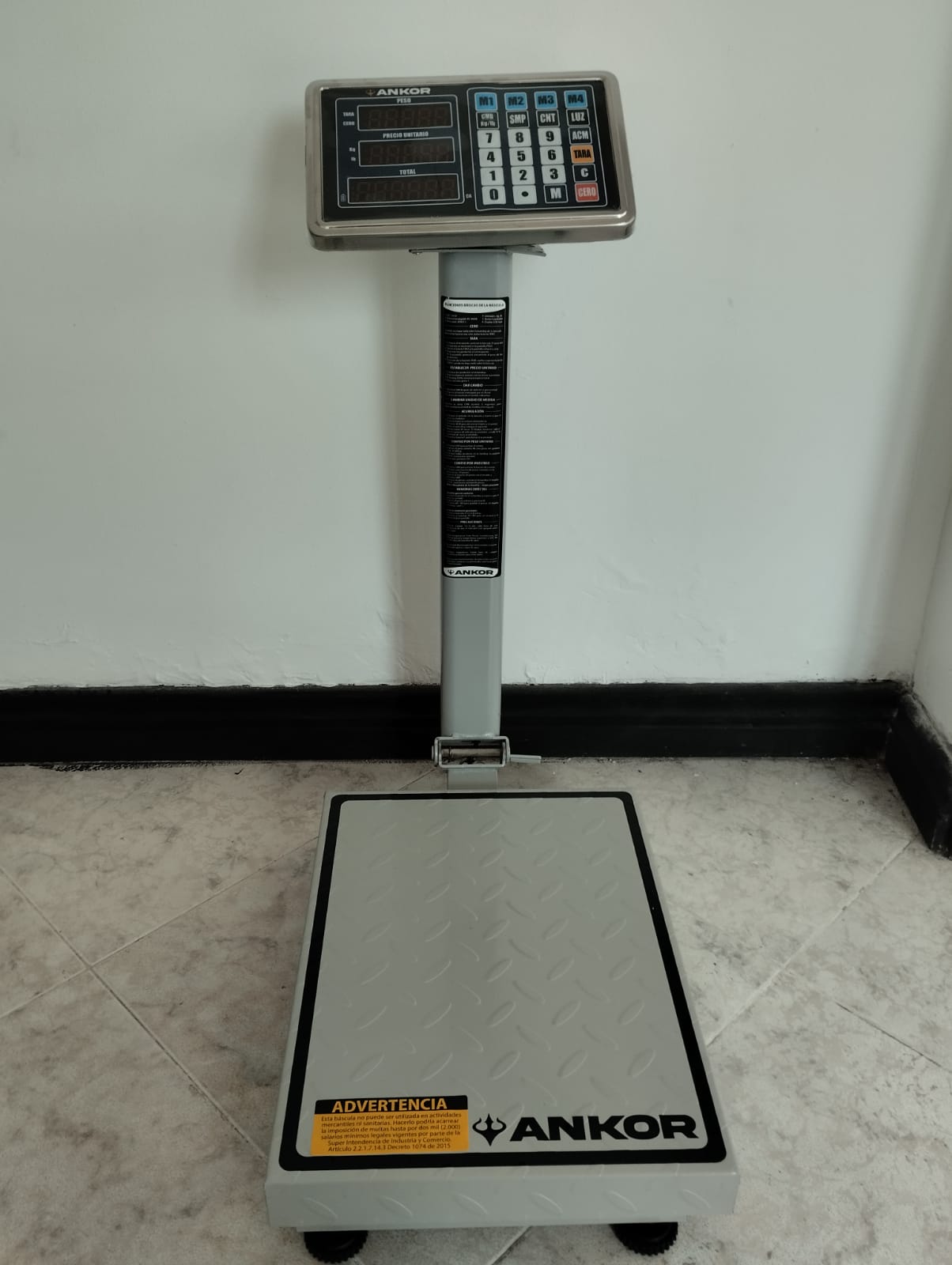 PESA CAJA ECUALIZABLE MARCA ANKOR EN ALFAJOR