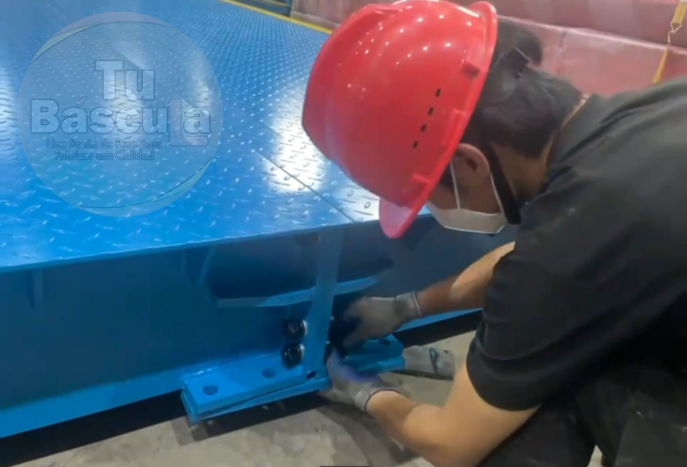 Báscula Camionera Modelo Fijo Doble Troque