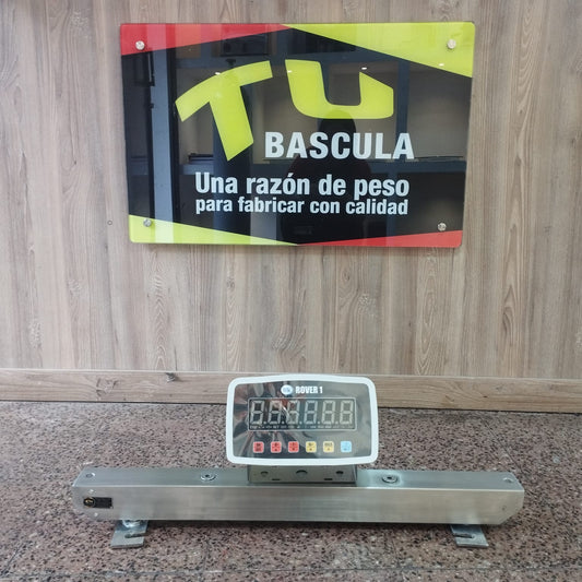 Barras Ganaderas Acero Inox con Indicador Pasta LED L-36