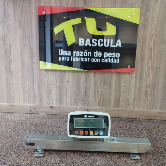 Barras Ganaderas Acero Inox con Indicador Pasta LCD L-37