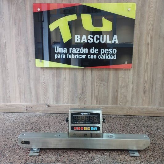 Barras Ganaderas Acero Inox con Indicador Acero LED L-38