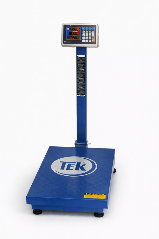 PESA CAJA ECUALIZABLE EN ALFAJOR CON INDICADOR ACERO INOX