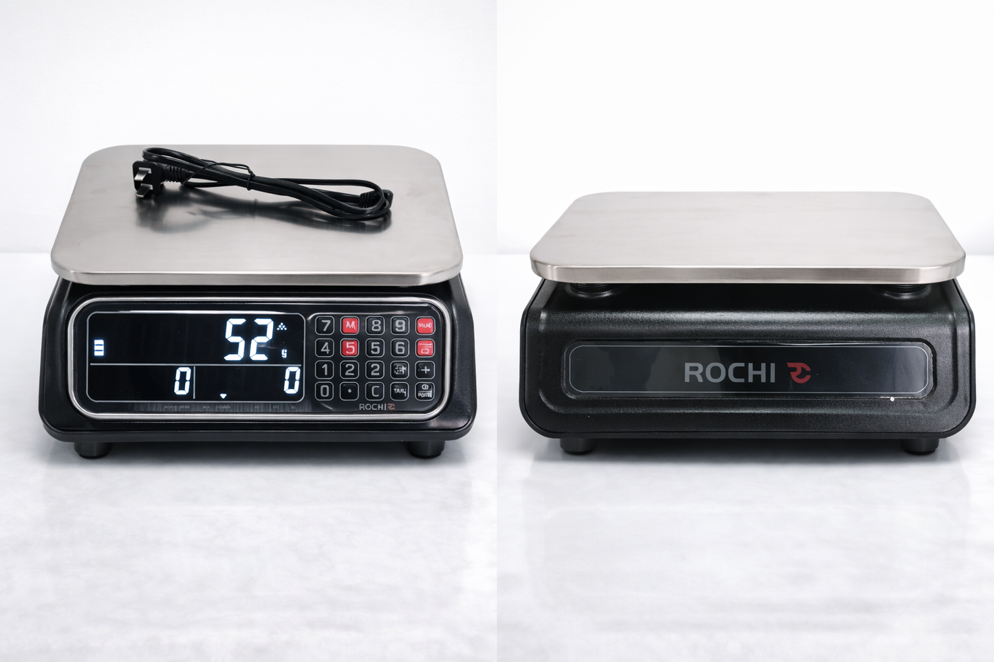 Gramera Comercial Digital ROCHI LED 3KG/6KG/15KG/30KG