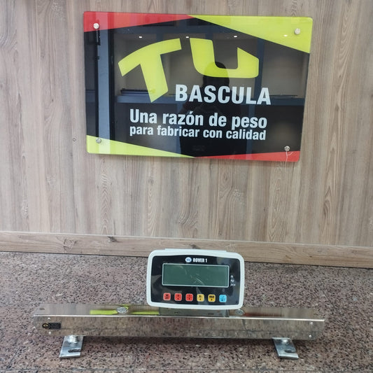Barras Ganaderas Cromadas con Indicador Pasta LCD L-37