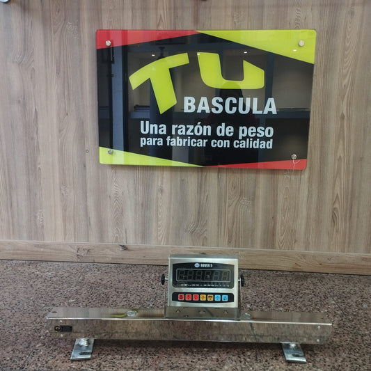 Barras Ganaderas Cromadas con Indicador Acero  LED L-38