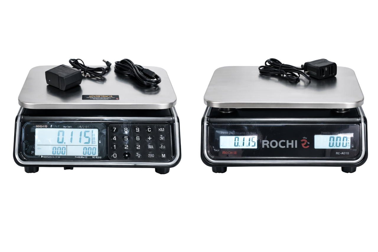 Báscula Comercial Digital ROCHI RC-A01D LCD 30KG