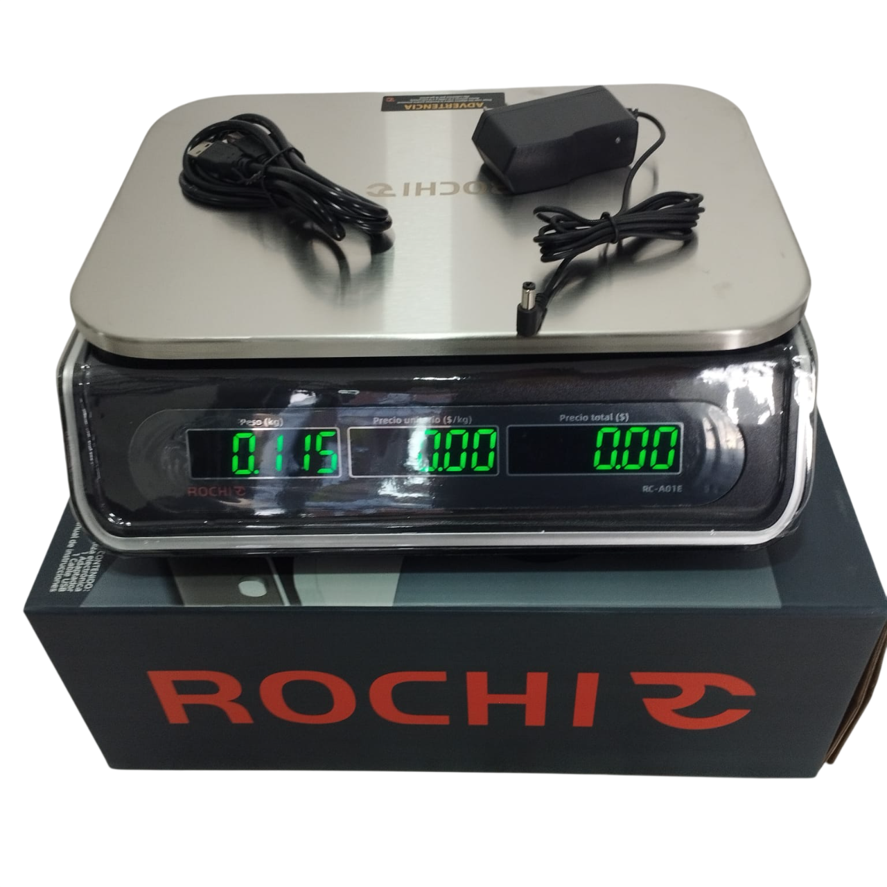 Gramera Digital Comercial Rochi RC-A01E LED 30KG