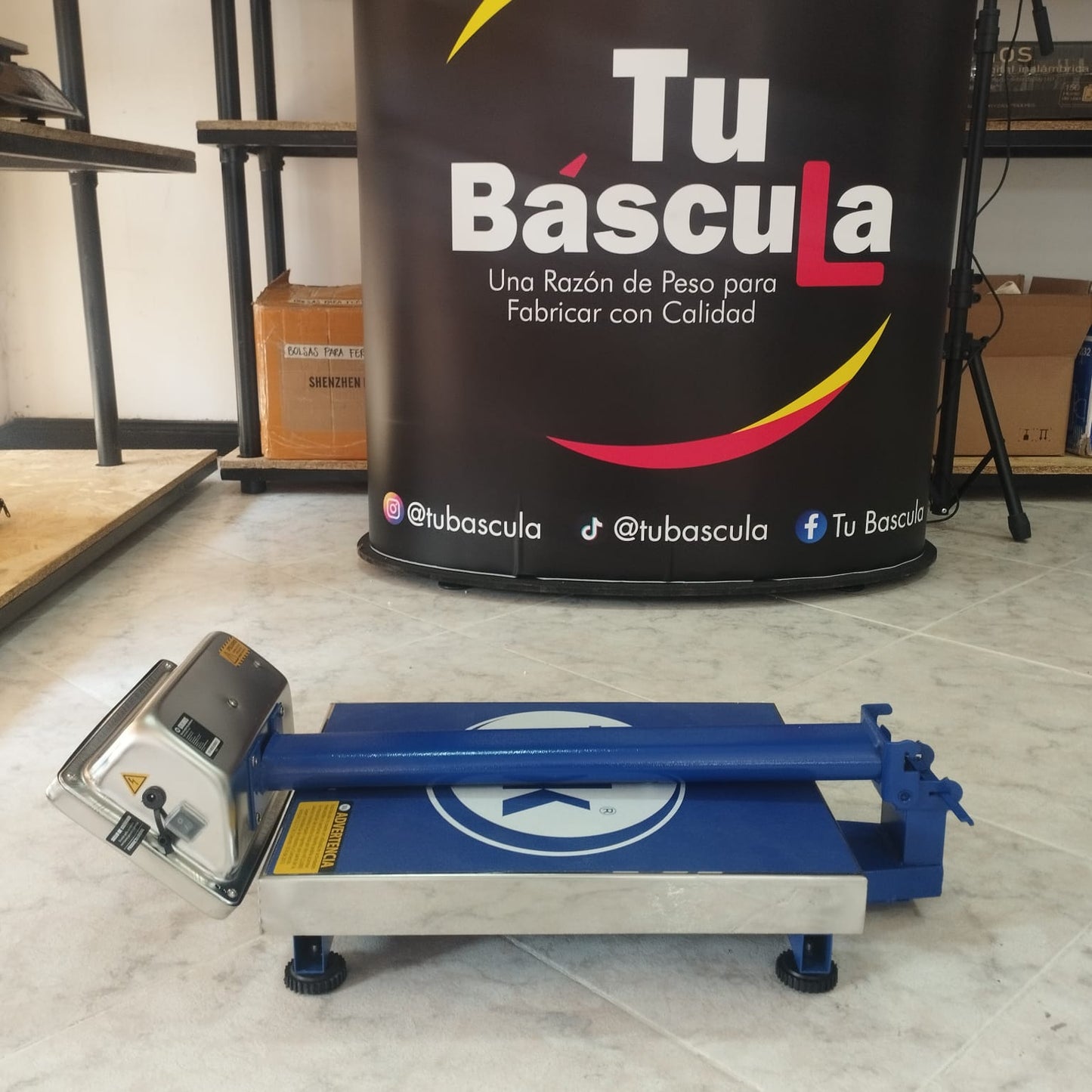 PESA CAJA ECUALIZABLE ACERO INOX MARCA TEK