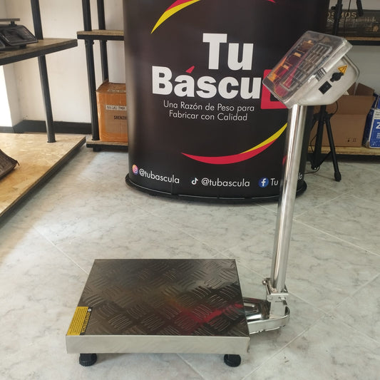 PESA CAJA ECUALIZABLE FULL  ACERO INOX MARCA TEK