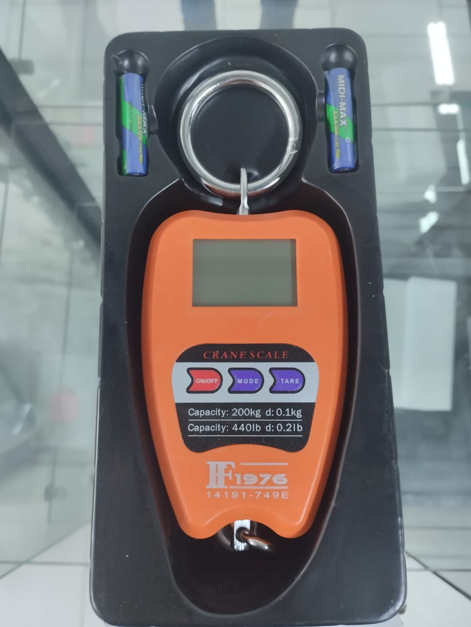 Dinamómetro 200kg Pila Doble AAA