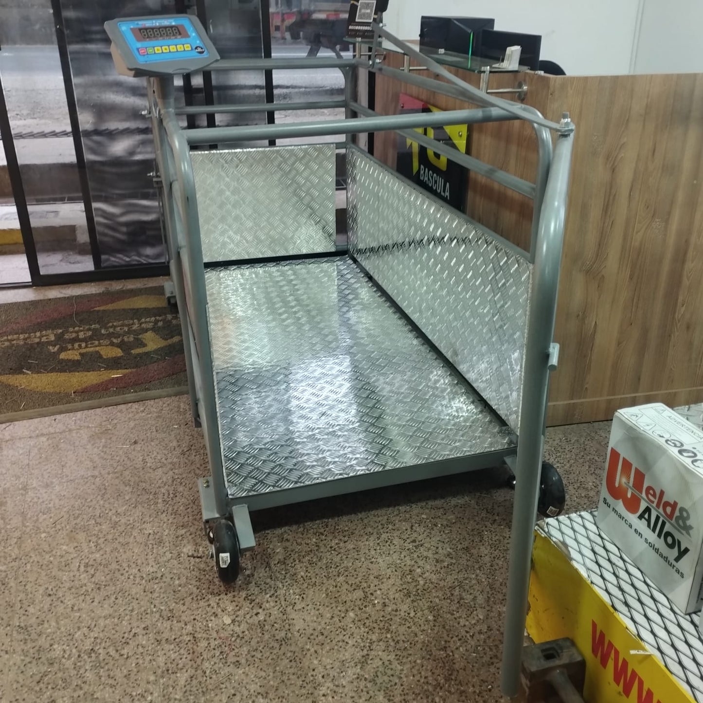 Báscula Corral Porcino 180x80cm