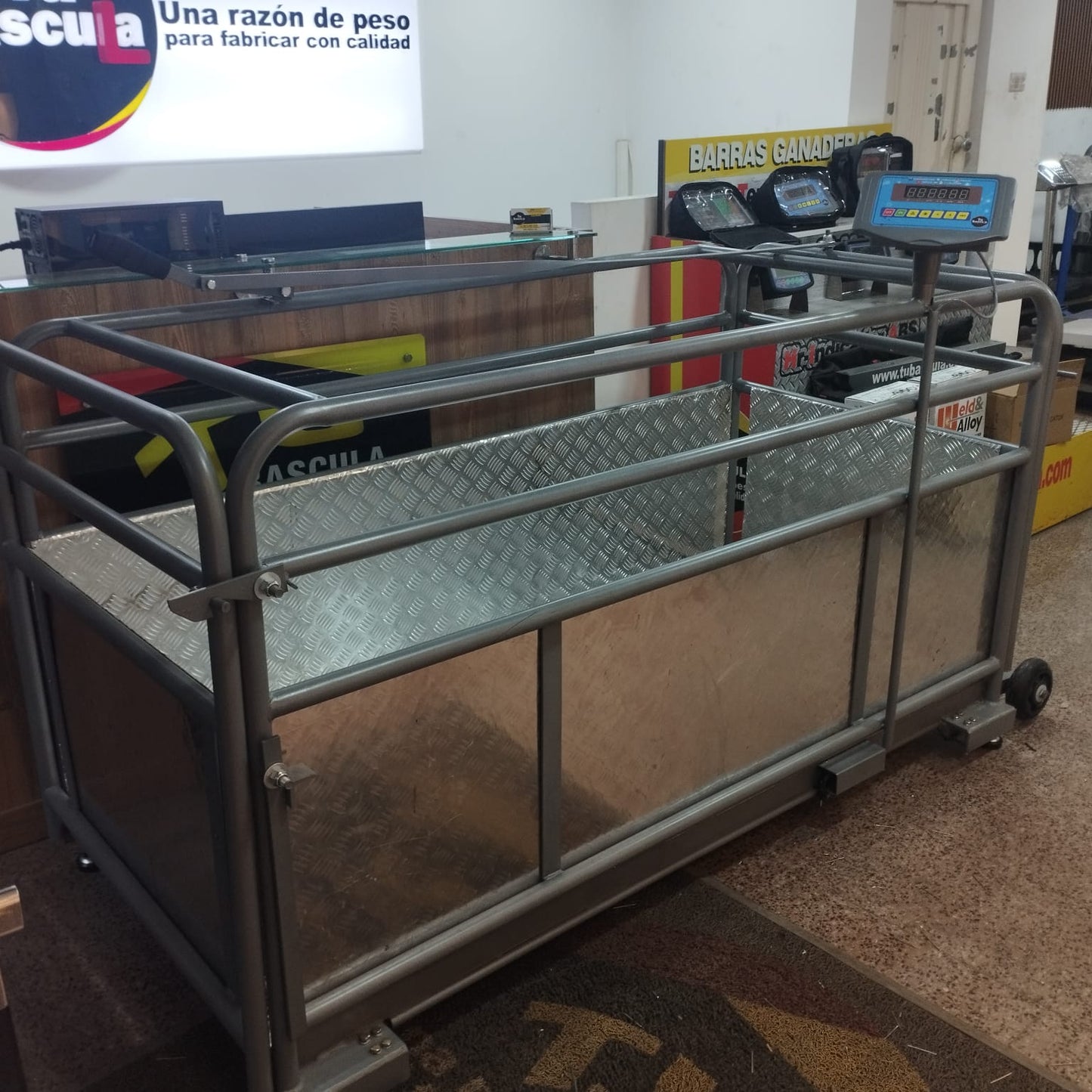 Báscula Corral Porcino 180x80cm