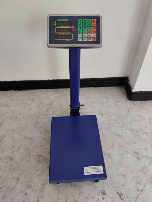 Báscula Pesa Caja Ecualizable en Alfajor